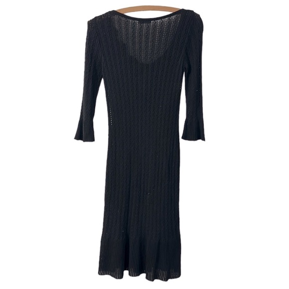 Moschino Cheap and Chic Black Knit Dress 4 - Picture 2 of 5